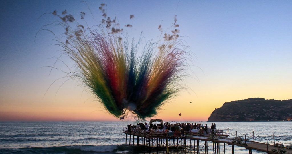 color firework small